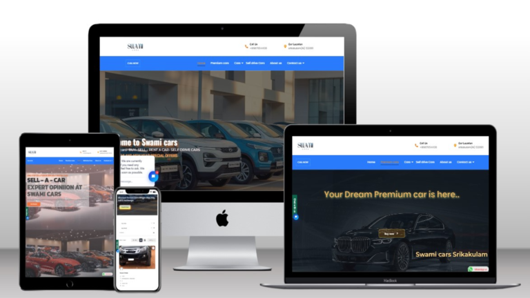 cars dealer website - Damerax