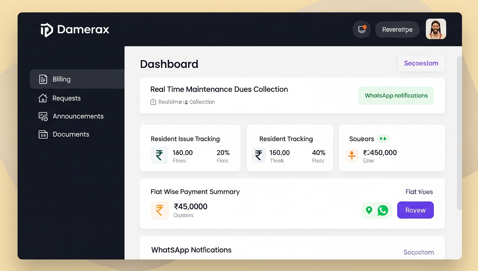Dashboard Screenshot